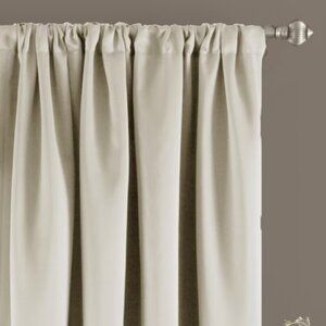 54" x 54" (each) Pair Room Darkening Rod Pocket Curtains